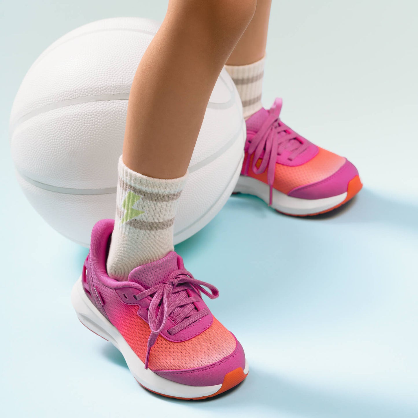 Little Kid Athens 2 - Fiery Coral/Rose Violet