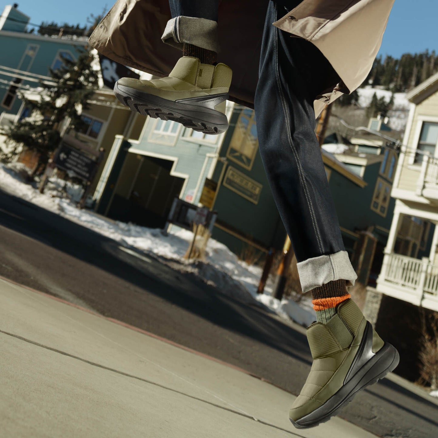 Men's Juno  2 Low - Dark Olive/Black