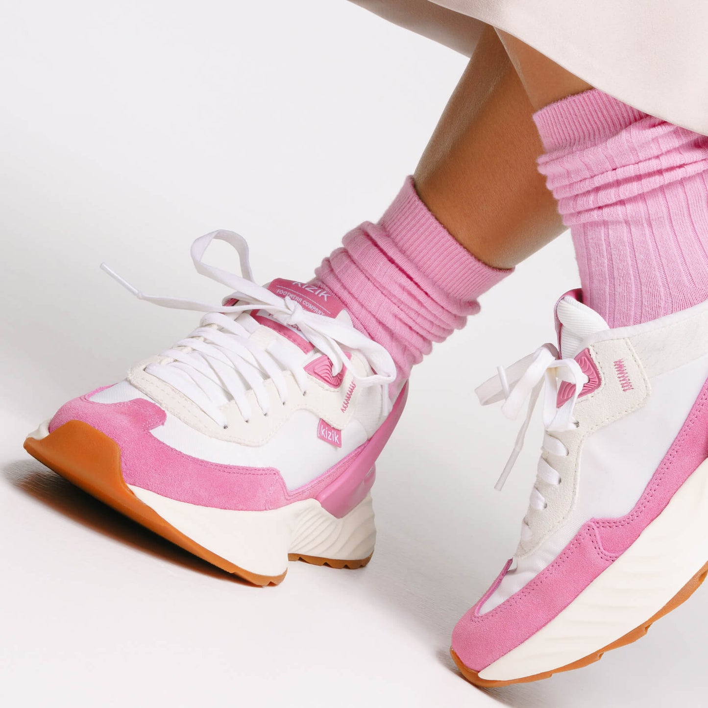 Women's Monaco - White/Wild Rose